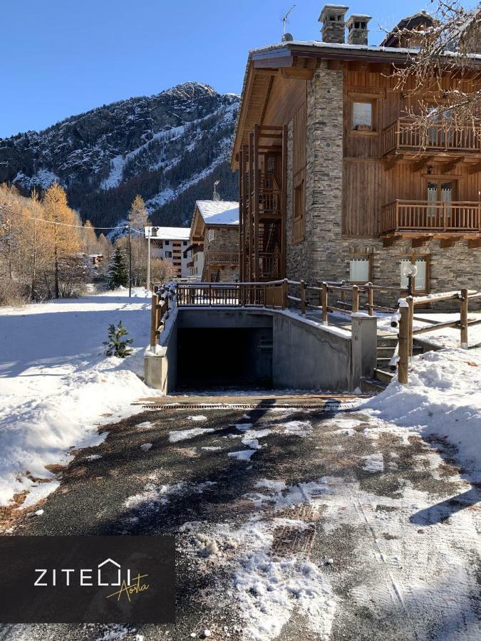 Villa Zitelli Aosta Cogne Esterno foto